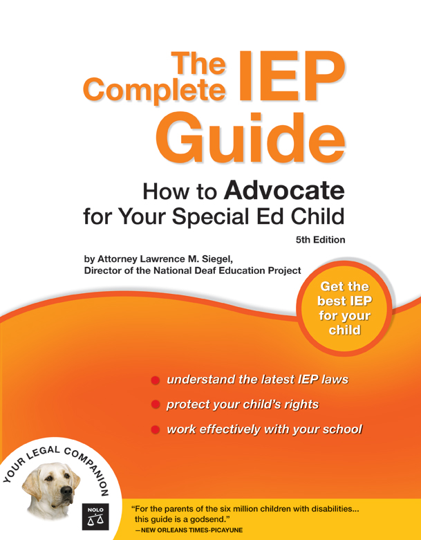 Title details for The Complete IEP Guide by Lawrence M. Siegel  - Available